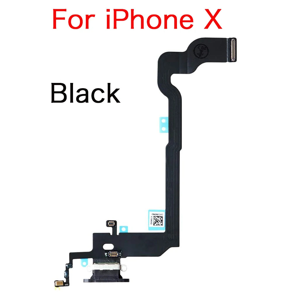 Charging Port Flex For iPhone X XR XS Max USB Charger Dock C