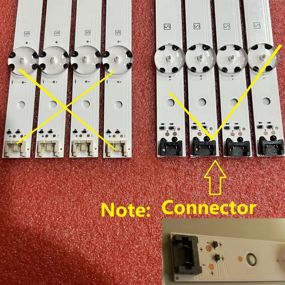 LED Backlight Strip for TV 49INCH FHD A 49LF510V Screen NC490DUE SADP1 Or HC490DGG-SLTL7-A191 - Replacement