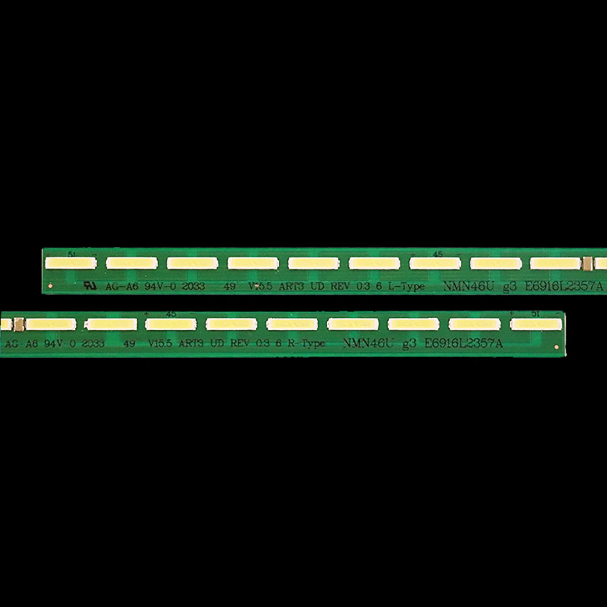 LED Backlight Strip for 49UF673V 49UF779V 49UF770V-ZL 49UF770V-ZB 49UF6430-UB 49UH5B-BD 49UH600V-ZA