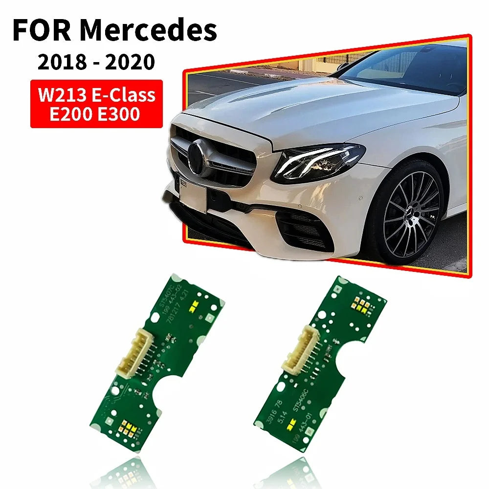 DRL LED Boards Car Headlight Daytime Running Light Turn Signal Chip Module For Mercedes Benz W213 E Class