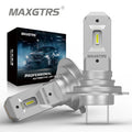 2Pcs Best Turbo H7 LED Bulbs with Fan CSP Chip High Power 70
