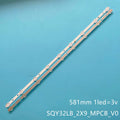 LED Strip for Aiwa aw32b1sm AW32N1SM LED-32DN6T2 32DVB-T/C LHS3205 32S30HA105B SQY32LB_2X9_MCPCB_V0