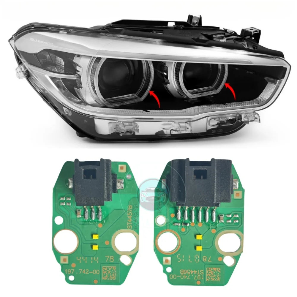 DRL LED Board Daytime Running Lights Module 63117428425 For 2015 -2019 BWM F20 F21 LCI for F21 F20