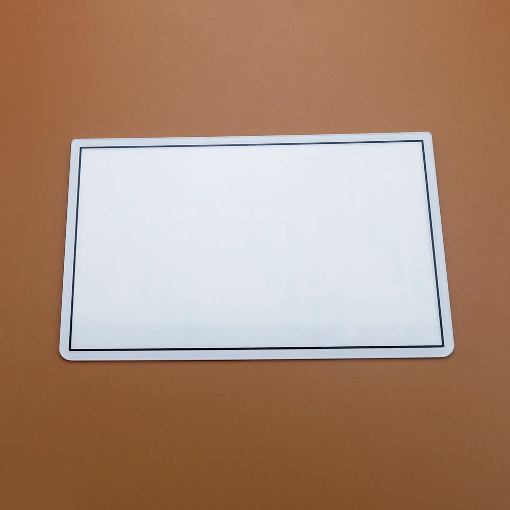 1 Piece Replacement Upper Front Top Screen Frame Lens Cover LCD Screen For 3DS XL LL New 3DSXL 3DSLL Plastic & Glass Lens
