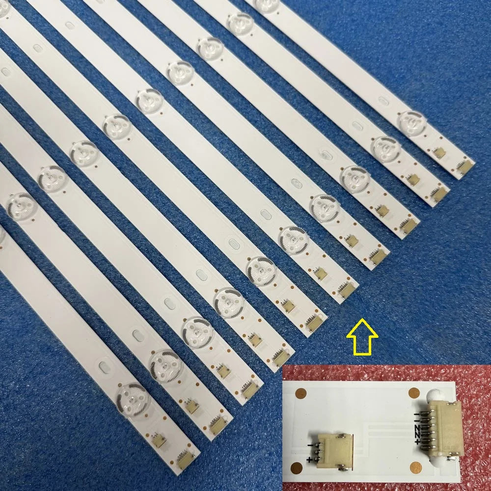LED Backlight Strip for Full LED Backlight Strip For Insignia NS-55D420NA18 Sanyo LC-55P62U Sharp LC-55N5300U