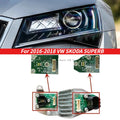 Xenon Headlight Daytime Running Light LED Boards Angel Eyes DRL for VW 2016-2018