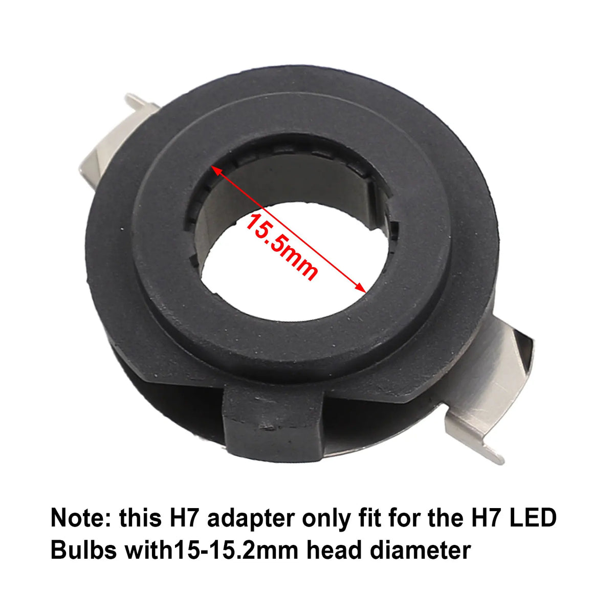 2pcs H7 Led Headlight Bulb Base Holde H7 LED Adapter Base He
