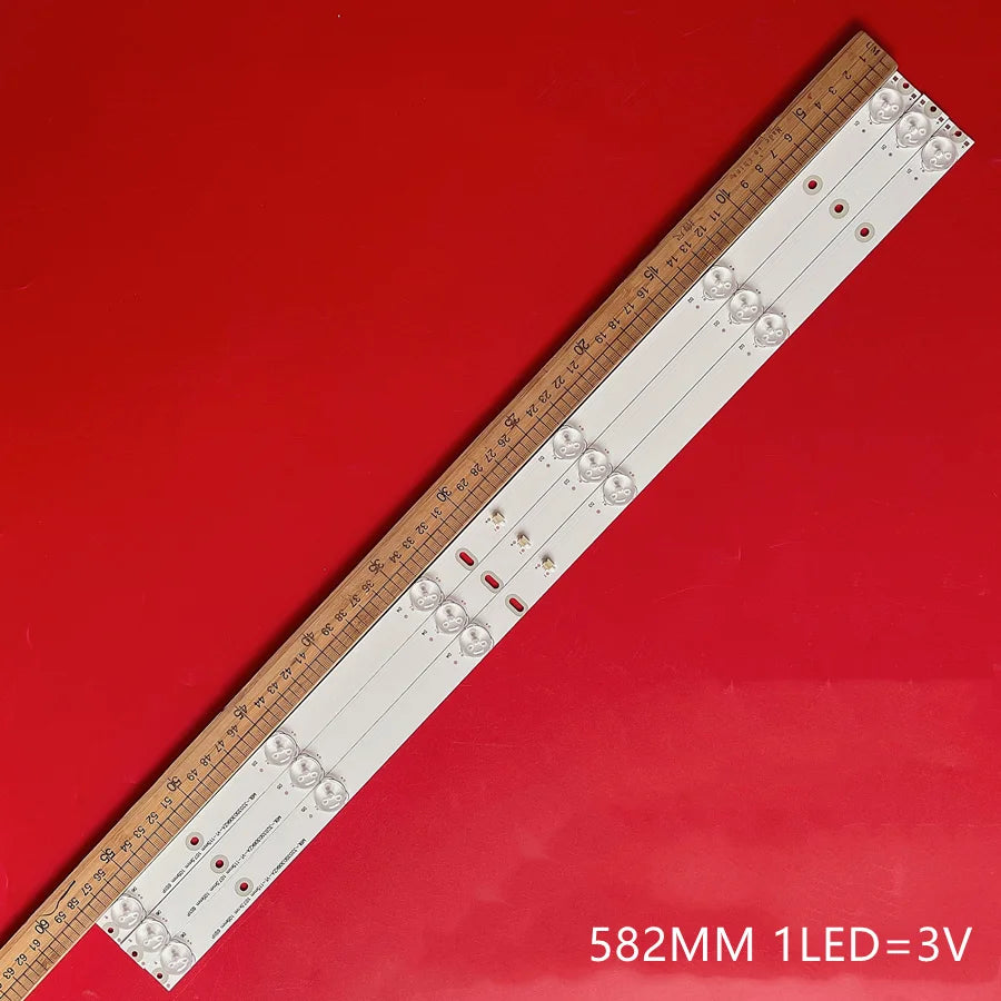 LED Backlight Strip for 3pcs LED Backlight for Supra STV-LC32ST880WL DNS H32A30 LHD32D33TUK