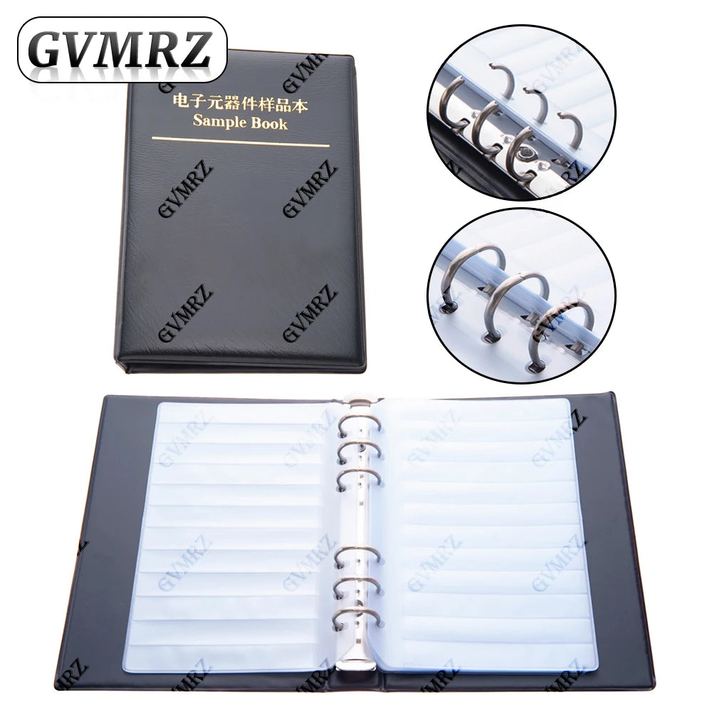 Component book Component sample blank book For SMT resistor 