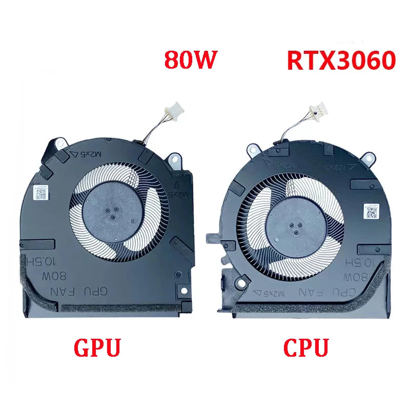 New Genuine Laptop CPU GPU Cooling Fan For HP Victus 7/8 16-D 16-E TPN-Q263 Q264 M75721 M75723 M7572 80W 60W