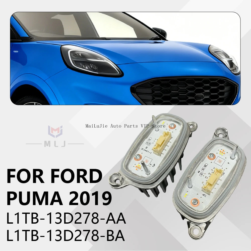 Angel Eye DRL Headlamp Module Daytime Running Light for Ford 2019-2021
