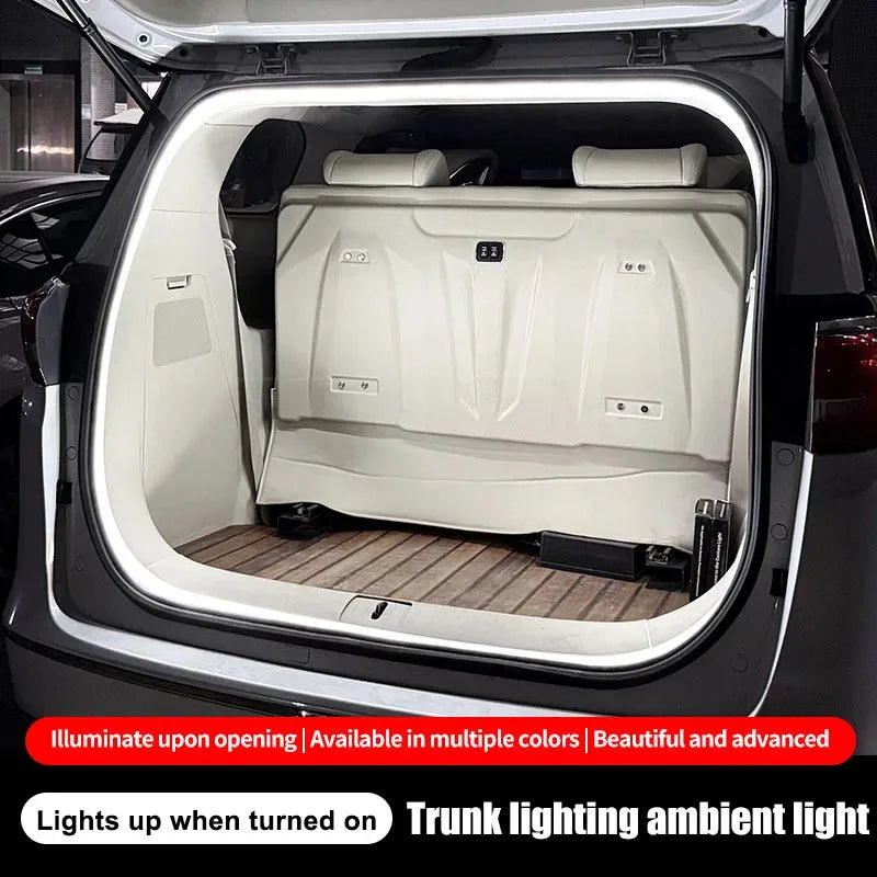 LED Car Trunk Light Strip Automatic On/Off Sensor Ambient Li