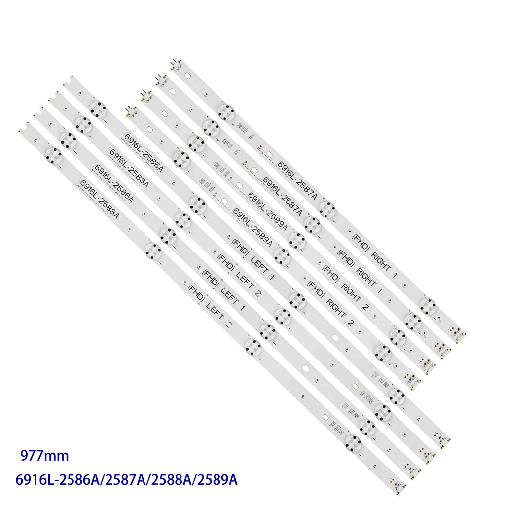 LED Backlight Strip for 6916L-2709A 2710A 2711A 2712 49LH5100 49LJ510M 49LH570 49LH595V 49LH595T 49LH510V