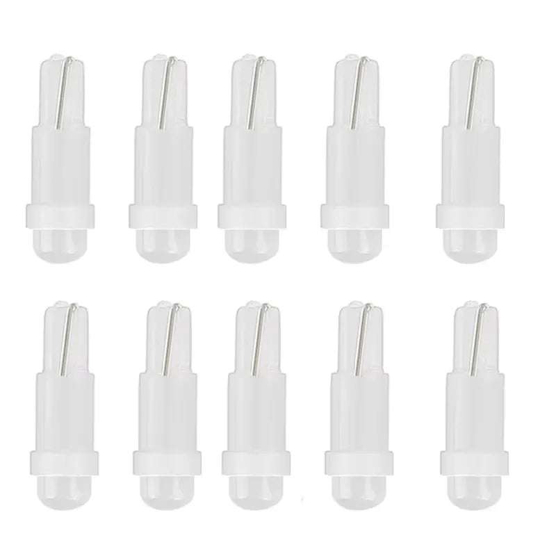 2/10/20 PCS T5 LED Light W1.2W W3W Dashboard Gauge Instrumen
