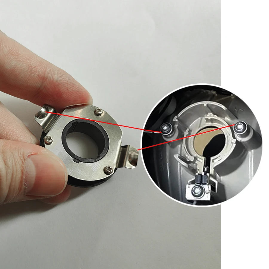1 Set H7 LED Adapter Holder For Mercedes Benz B C GLA Series