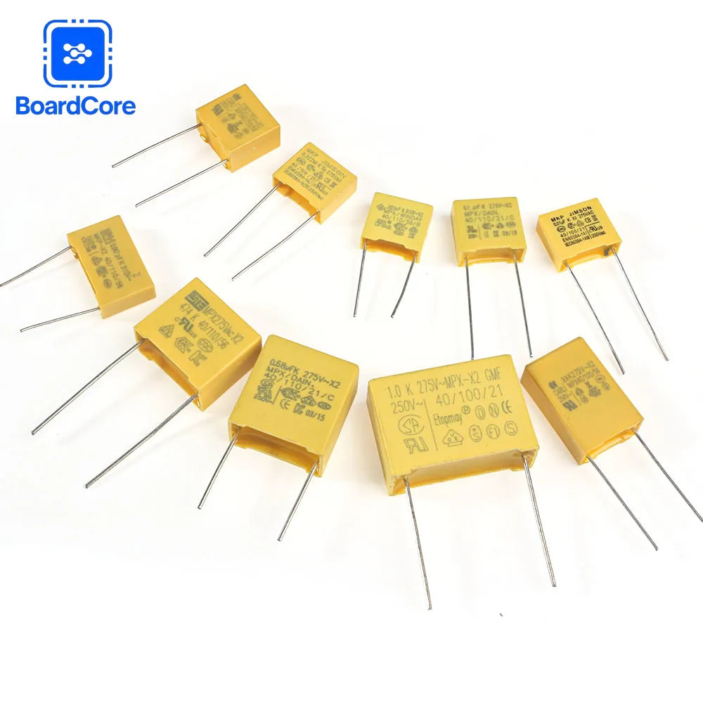 50PCS Polyester Film Capacitors Assortment Kit 102K 105K 0.0