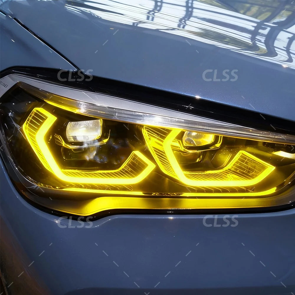 DRL LED Boards For BMW X1 F48 F49 LCI 2019-2023 ICON Headlight Daytime Running Light Turn Signal Module