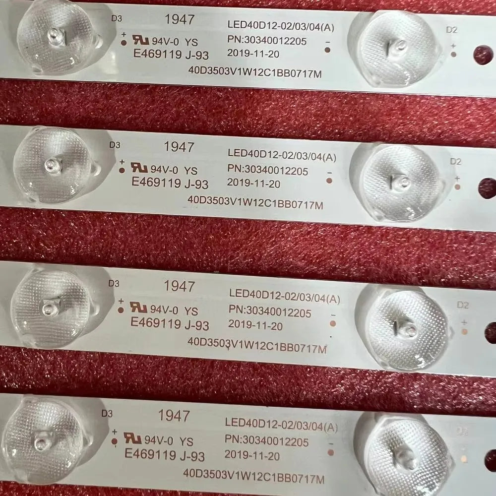 LED Strip for MTV-4026LT2 MTV-4030LT2 Haier 40E3500 LE40k5000 LE40B3000 LED40ME1000 LED40D12-ZC14-04 A B
