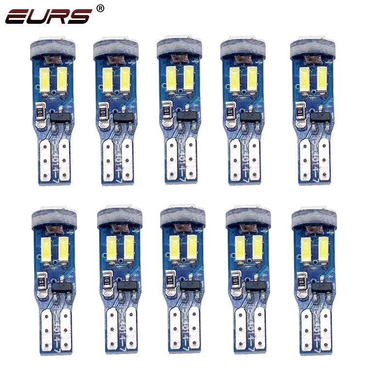 20/10/2pcs T5 LED Bulbs W3W W1.2W 70 73 74 Auto Dashboard Ga