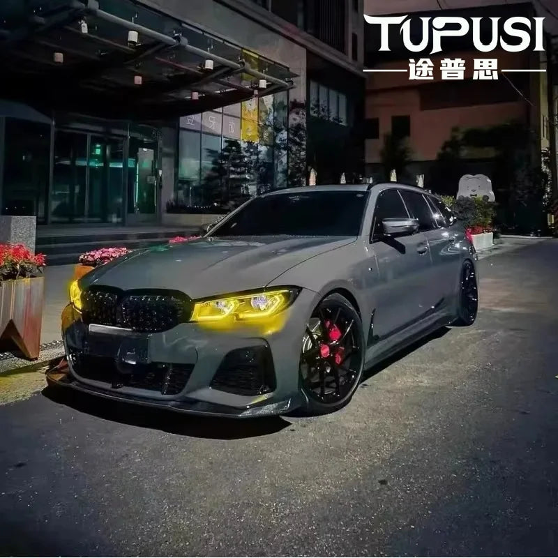 angel Eyes Laser DRL RGB LED boards G20 G21 GTS daytime running lights Lemon Yellow DRL for BMW G21 G20