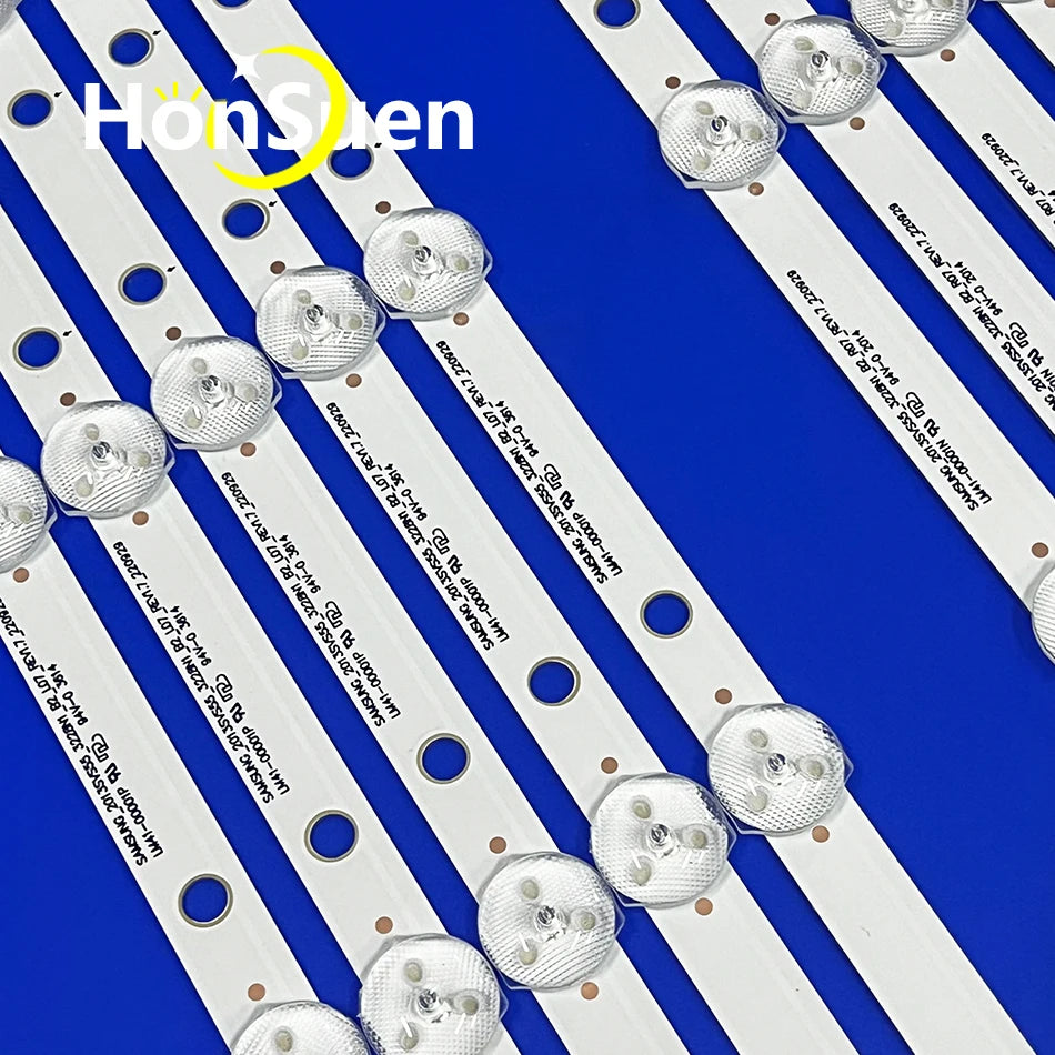 LED Backlight Strip for Original LED strip(10)For Samsung UE55H6203AK D3GE-550SMB-R0 UN55H6103AG UN55J6200