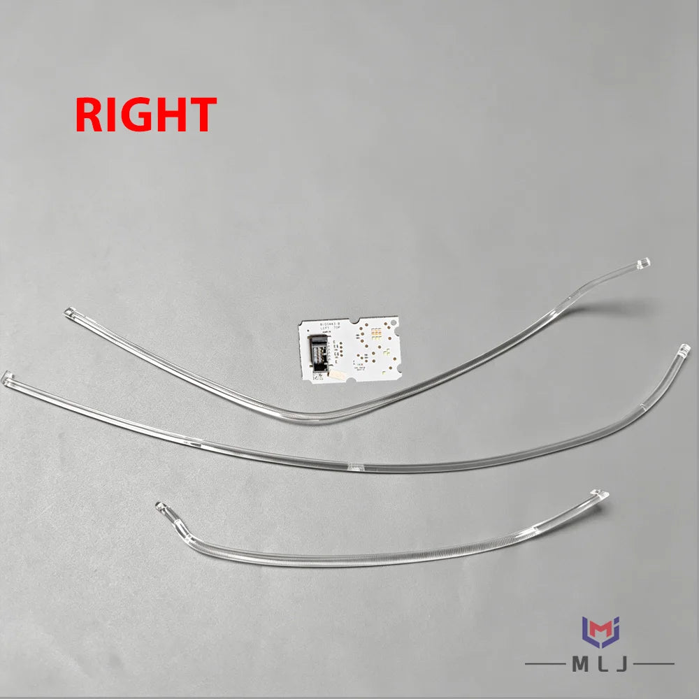 Headlight DRL LED Board Opposite Direction Plug Light Guide Strips For Renault Megane IV High Spec 2018-2020