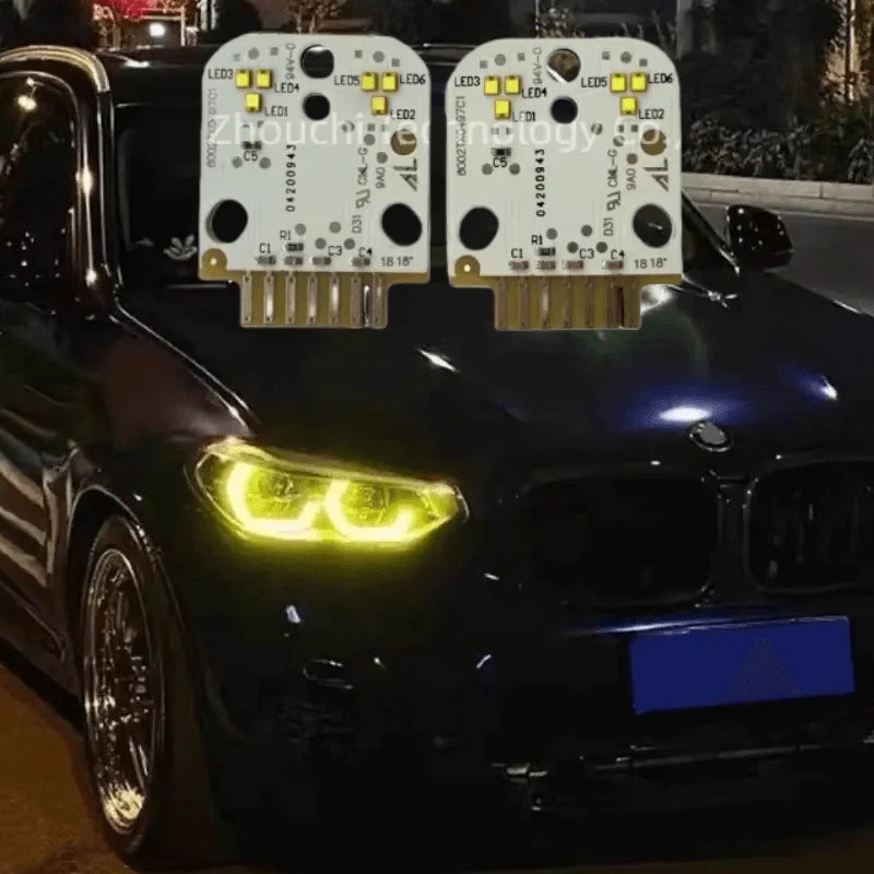 Angel Eye For 2018 2019 2020 2021 BMW X3 X3M F97 G01 X4 X4M G02 DRL Module LED Boards Daytime Running Light