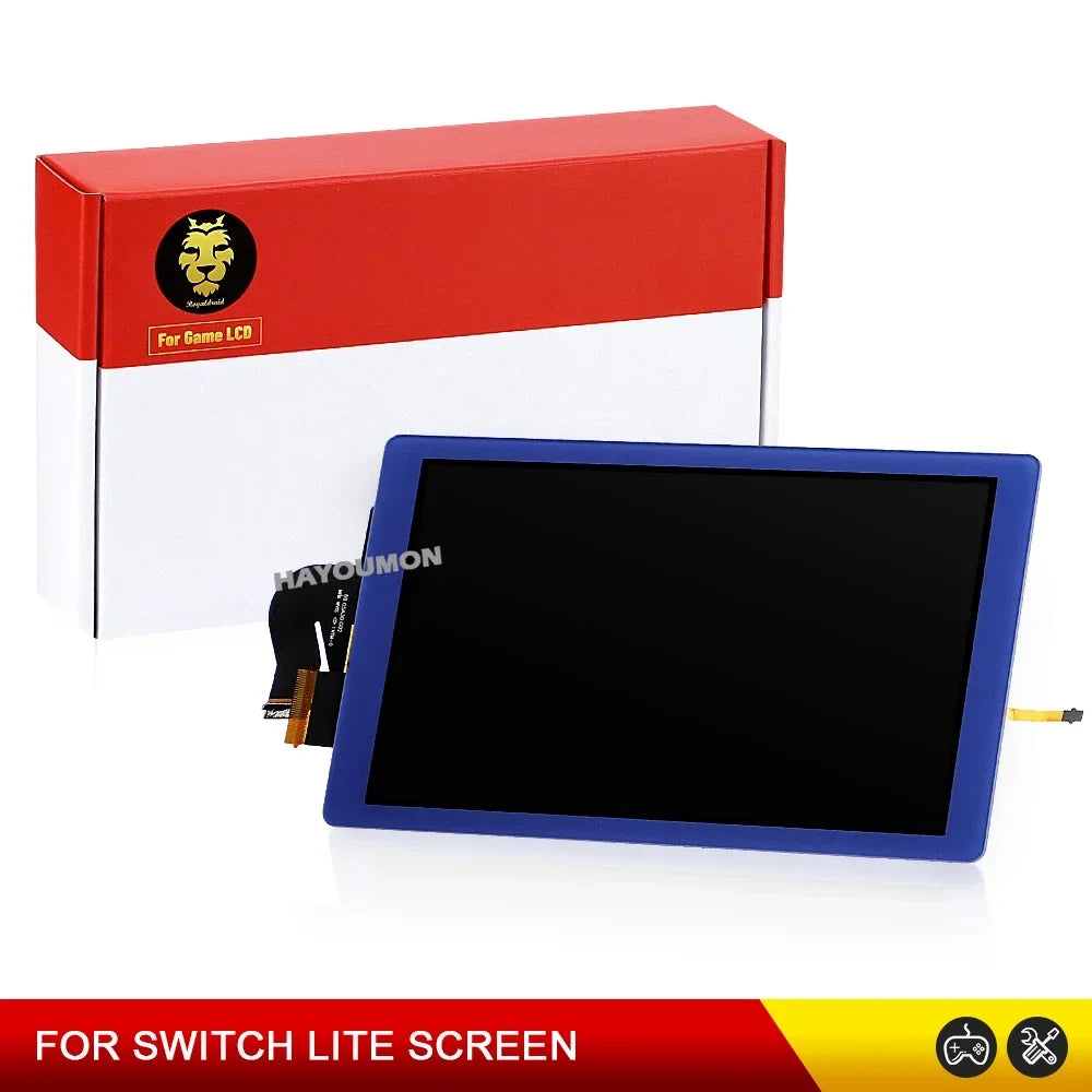 2IN1 for Switch Lite Original LCD Display with Touch Screen Full Fitted Assembly Replacement for Switch Lite Screen