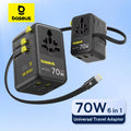Baseus GaN Charger Universal Travel Adapter Built in 70W Ret