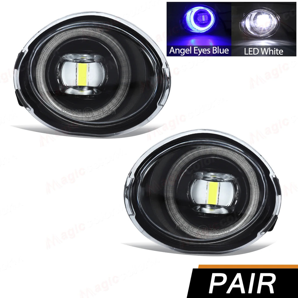 For BMW E39 M5 2001 2002 2003 E46 3 Series M3 2002 2003 2004 2005 2006 Fog Lights Headlight Front Driving Lamp Halogen LED Bulbs