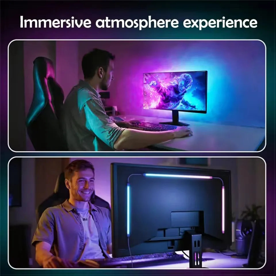 Smart Gaming LED Strip Lights 24-34 Inch Computer Screen Bac