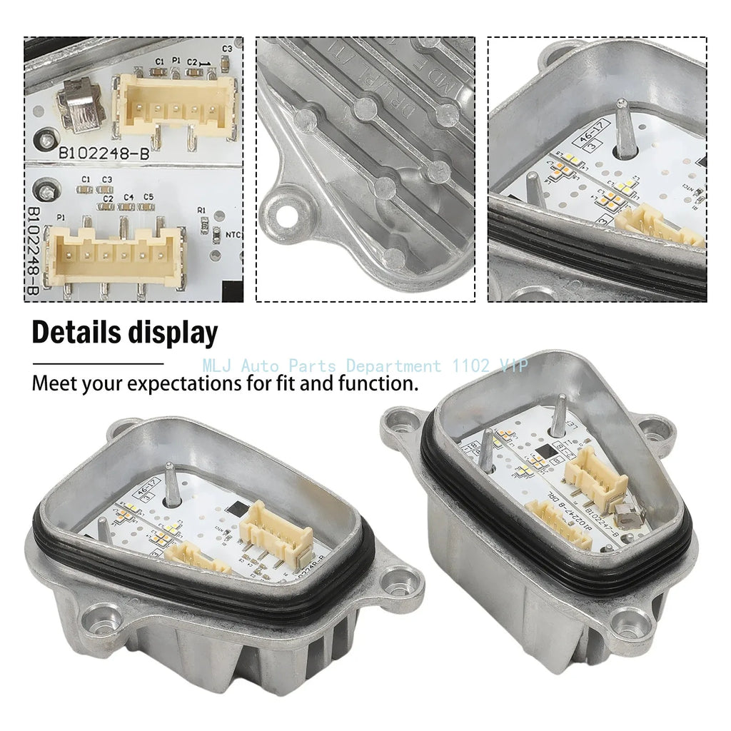 Headlight Daytime Running Light Module DRL Chips With Heat Sink for Seat 2017-2023