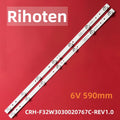 LED strips CRH-F32W3030020767C-REV1.0 for Har LE32B310P LE32G310G LD32U3100 32EU3000 H32E16 - Replacement TV