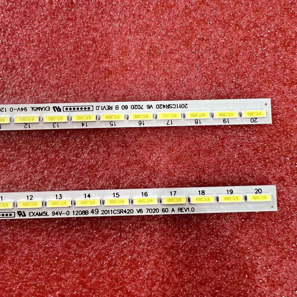 LED Backlight Strip for TV LEM4289F 42E65 42E61HR 2011CSR420V6 7020 60 SEL420V6-S00A - Replacement TV