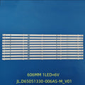 LED Backlight Strip for5 Lamp For 65MU2000 JL.D65051330-006AS-M_V01 6519N 12MM 308056519NDTZ002
