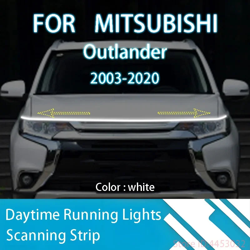 DRL Start Scan Strips Light FOR Mitsubishi Outlander 2003-20
