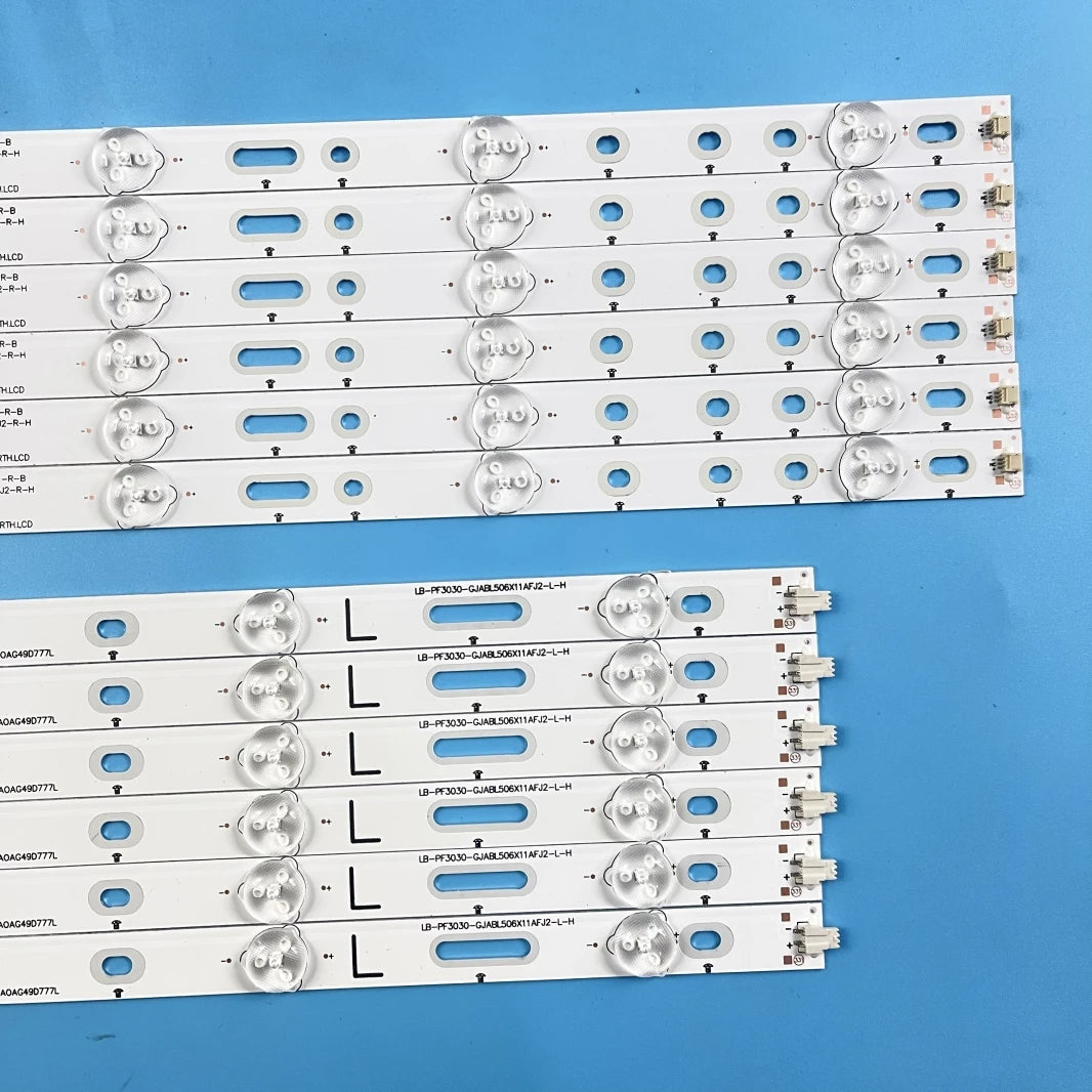 LED Backlight Strip forGJ-2K15-XM-D2P5C1-490-D611-L R 49PFS4132 49PFS5302 49PUF6701 49PUH4900 TPT490U2-EQYSH