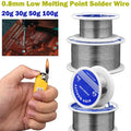 0.8mm Low Melting Point Solder Wire Rosin Core Environmental
