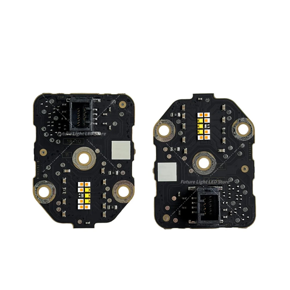 LED Headlight Tubes Daytime Running Lights Light Guide Plate Angel Eye Lightsource DRL Chips Boards for Volvo