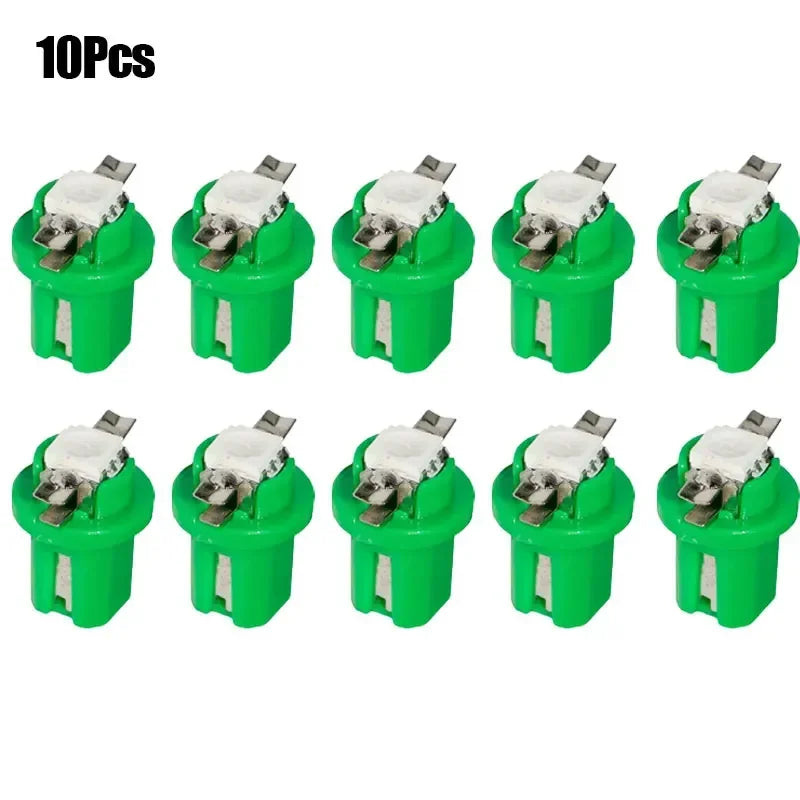 5/10Pcs 12V T5 LED Car Instrument Panels Bulbs High-quality Universal Instrument Panel Light Side Lamp Auto Interior Accessories