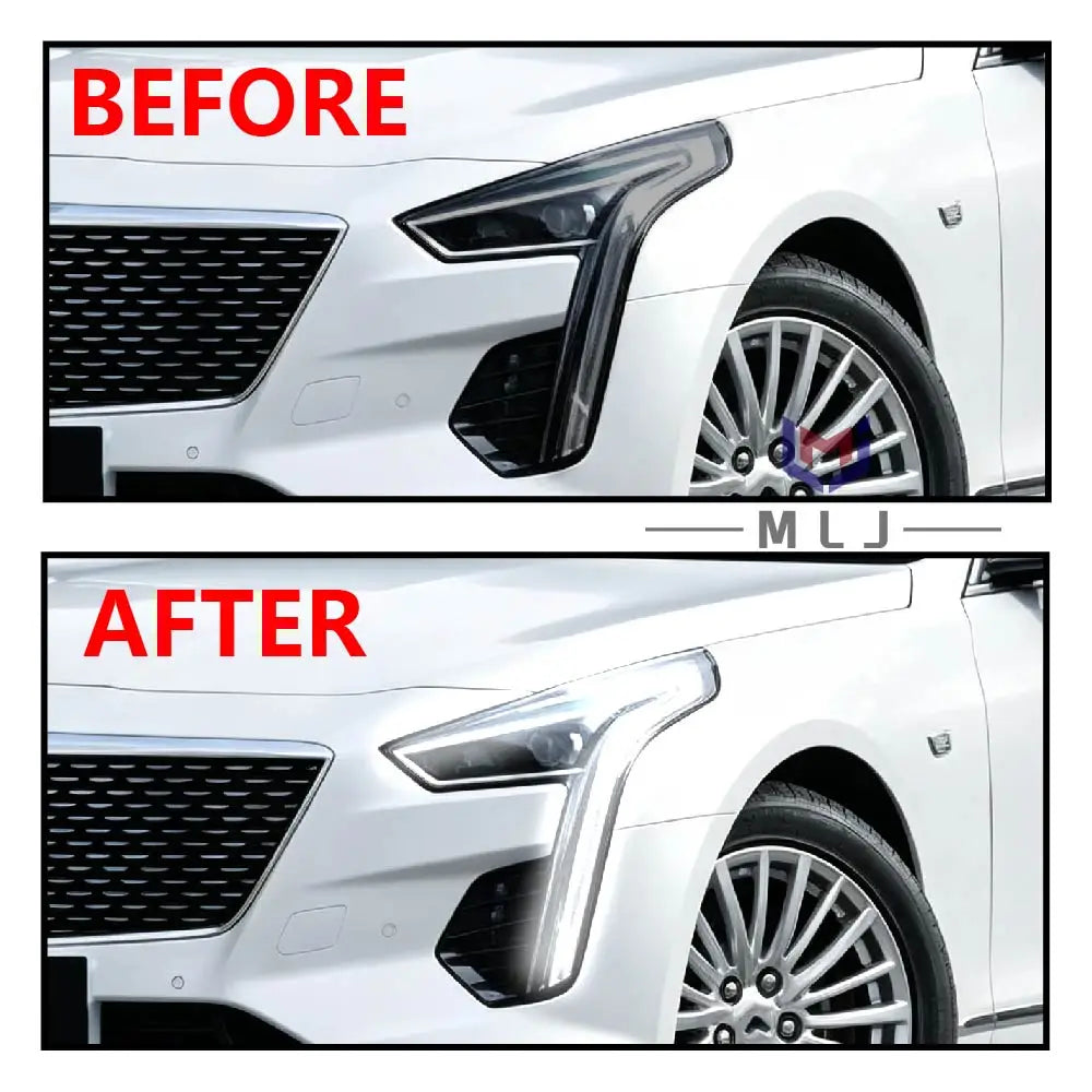 Angel Eyes LED DRL Turn Signal Light Source Chips Board Spare Parts For Cadillac CT6 2019-2023 Headlight