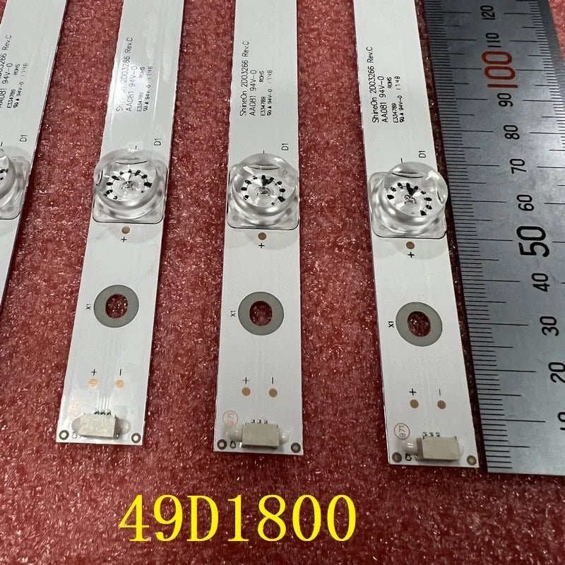 LED Backlight Strip for Toshiba 49U7750VE U49T8800TN 49D18004X-9 49HR332M04A3 49D1800 Panasonic TC-49FX500p