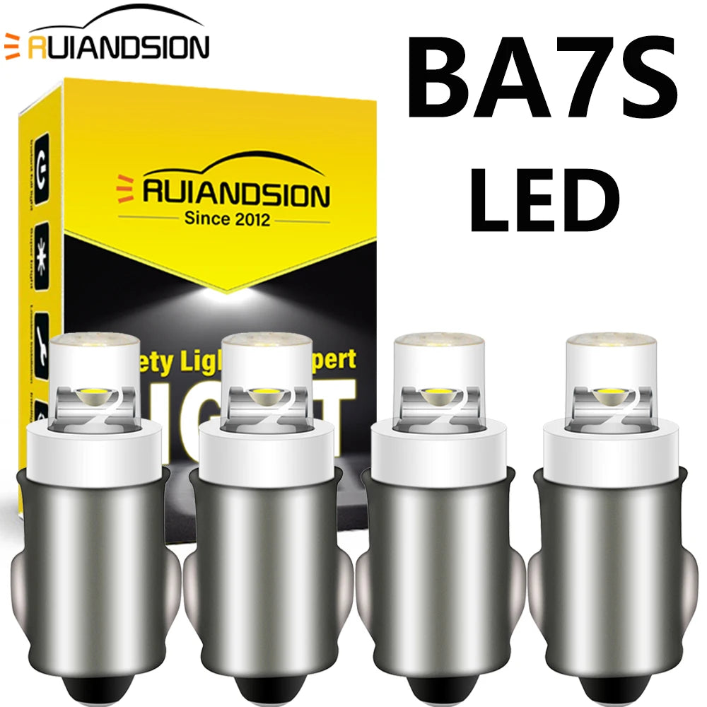 4Pcs BA7S T7 LLB281 GLB281 LED Car Bulb Interior Instrument 