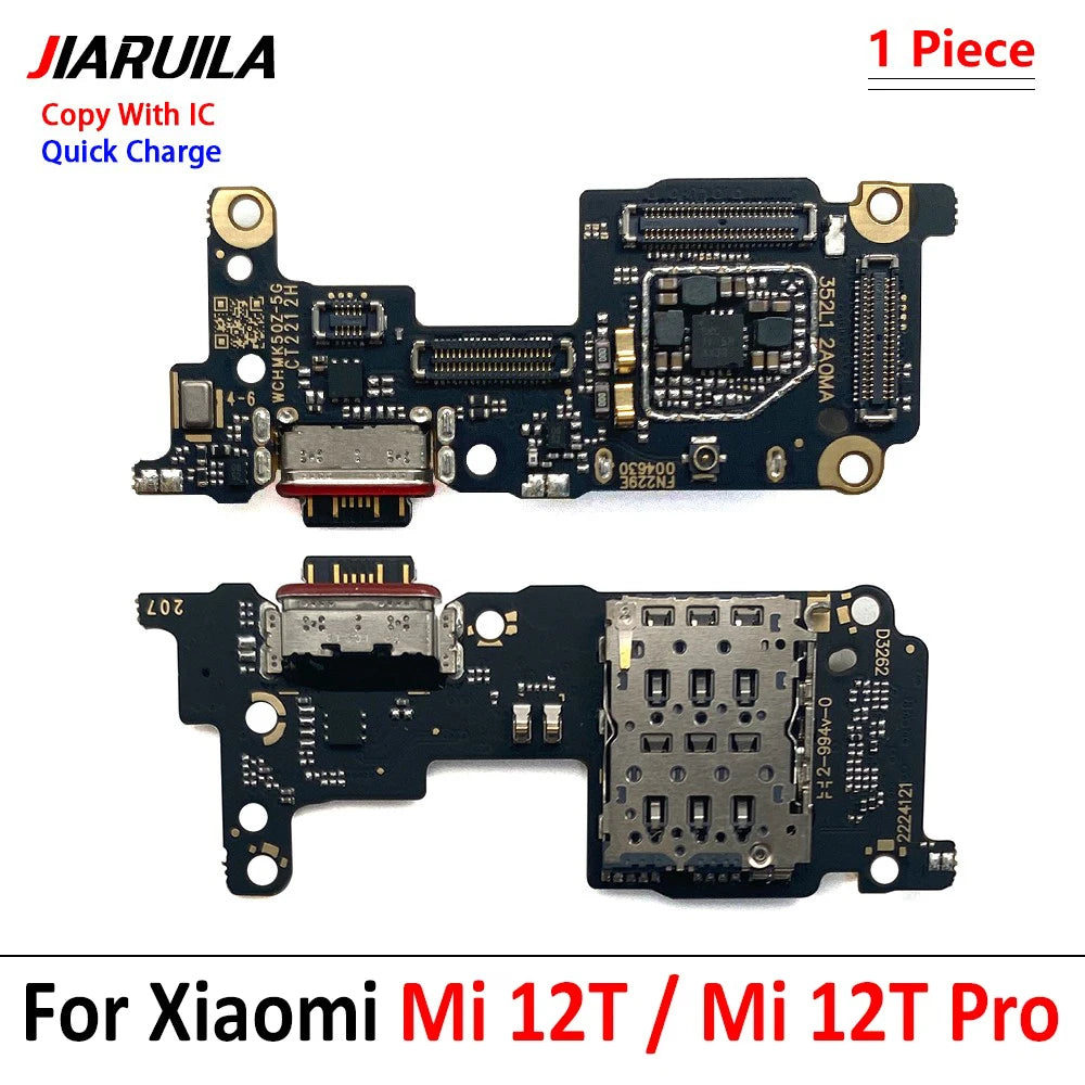 New Usb Charging Port Board Flex Cable Connector Main Motherboard Parts Ribbon for Xiaomi Mi 9T 10T 11T 12T 13T Pro