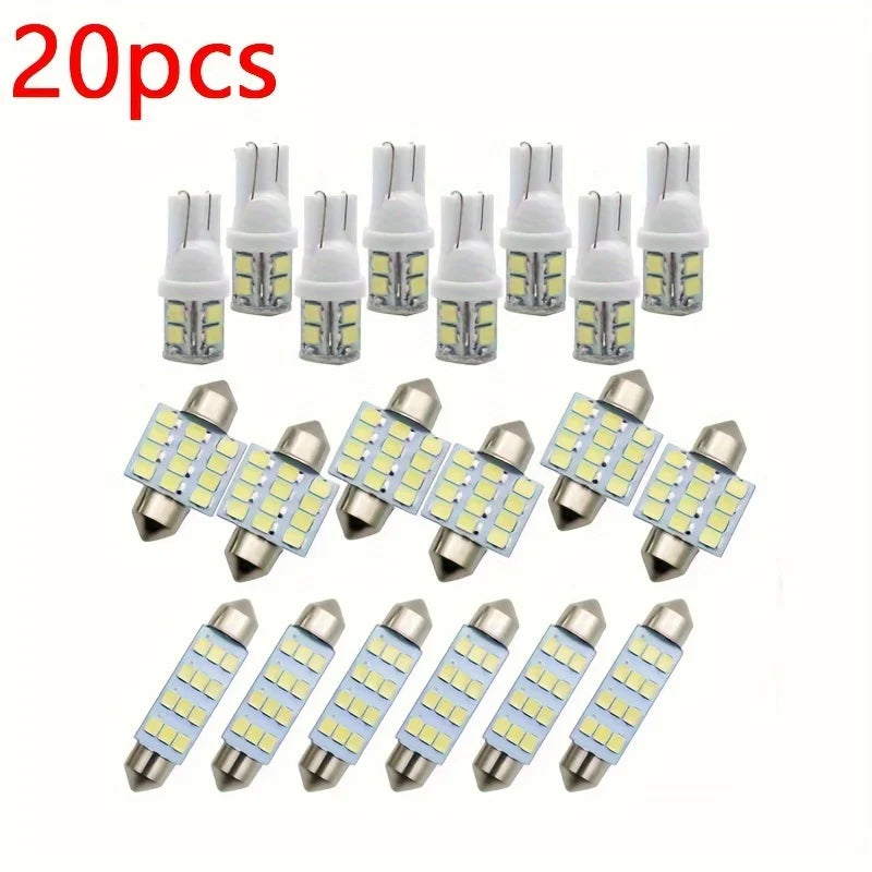 42pcs/20pcs Car LED Combination Set Lamp T10 Wide Lamp Doubl