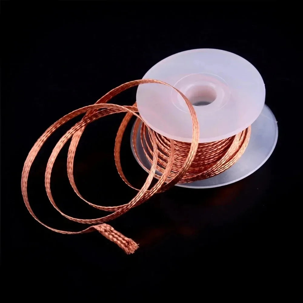 1.0-4.0mm Length Welding Wires Desoldering Mesh Braid Tape C