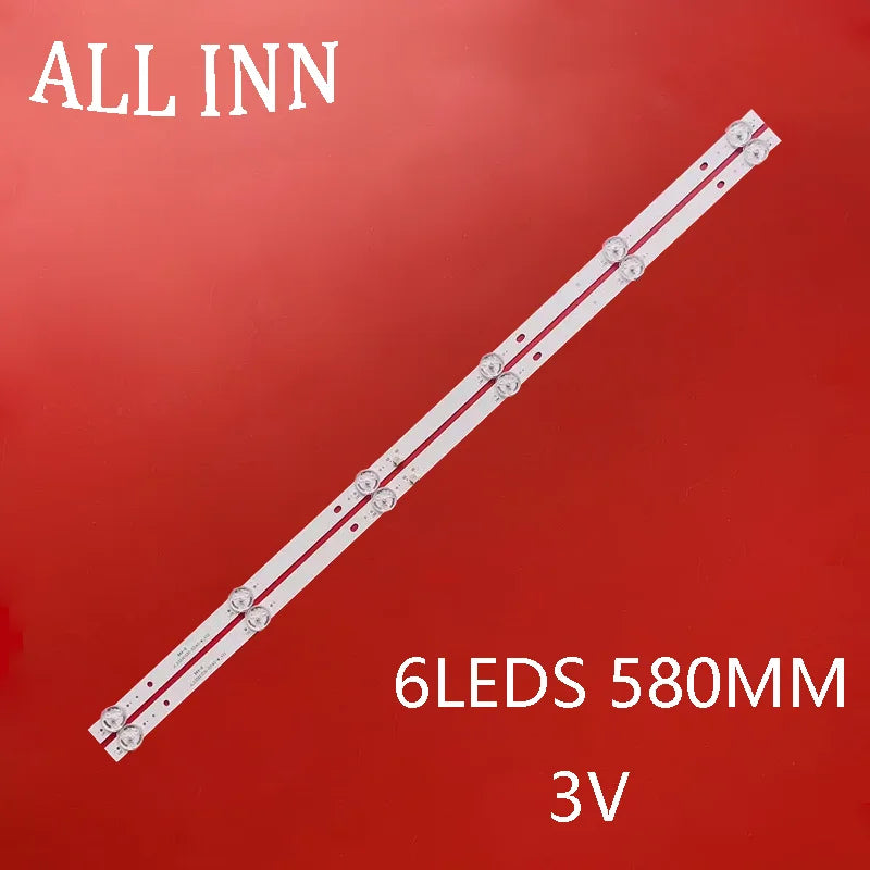 LED Backlight Strip for Kit 32LF1210 HRS_SQY32A114_2X6_2W_ MCPCB JL.D32061330-031AS-M_V02 For ECON EX