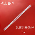 LED Backlight Strip for Kit 32LF1210 HRS_SQY32A114_2X6_2W_ MCPCB JL.D32061330-031AS-M_V02 For ECON EX