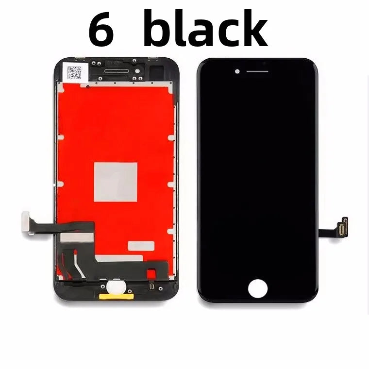 Lcd Display For Iphone 4 4S 5 5S 6 6S 7 8 Plus 7P 8P Black White Lcd Replacement Screen Digitizer Assembly With Repair Tools