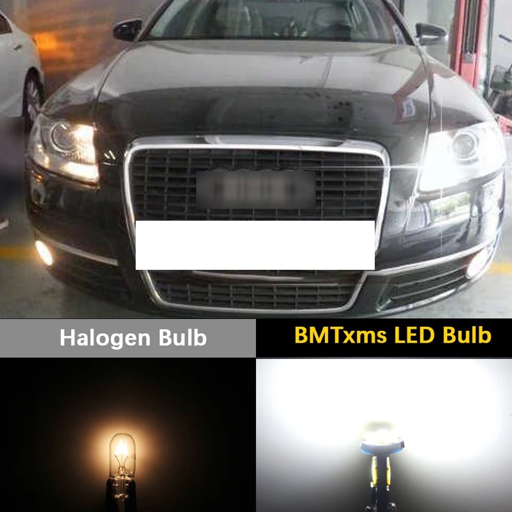 BMTxms 2Pcs T10 W5W LED Bulbs Parking Lamp Clearance Lights 